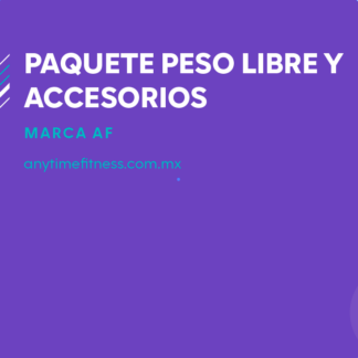 Paquete Peso Libre y Accesorios